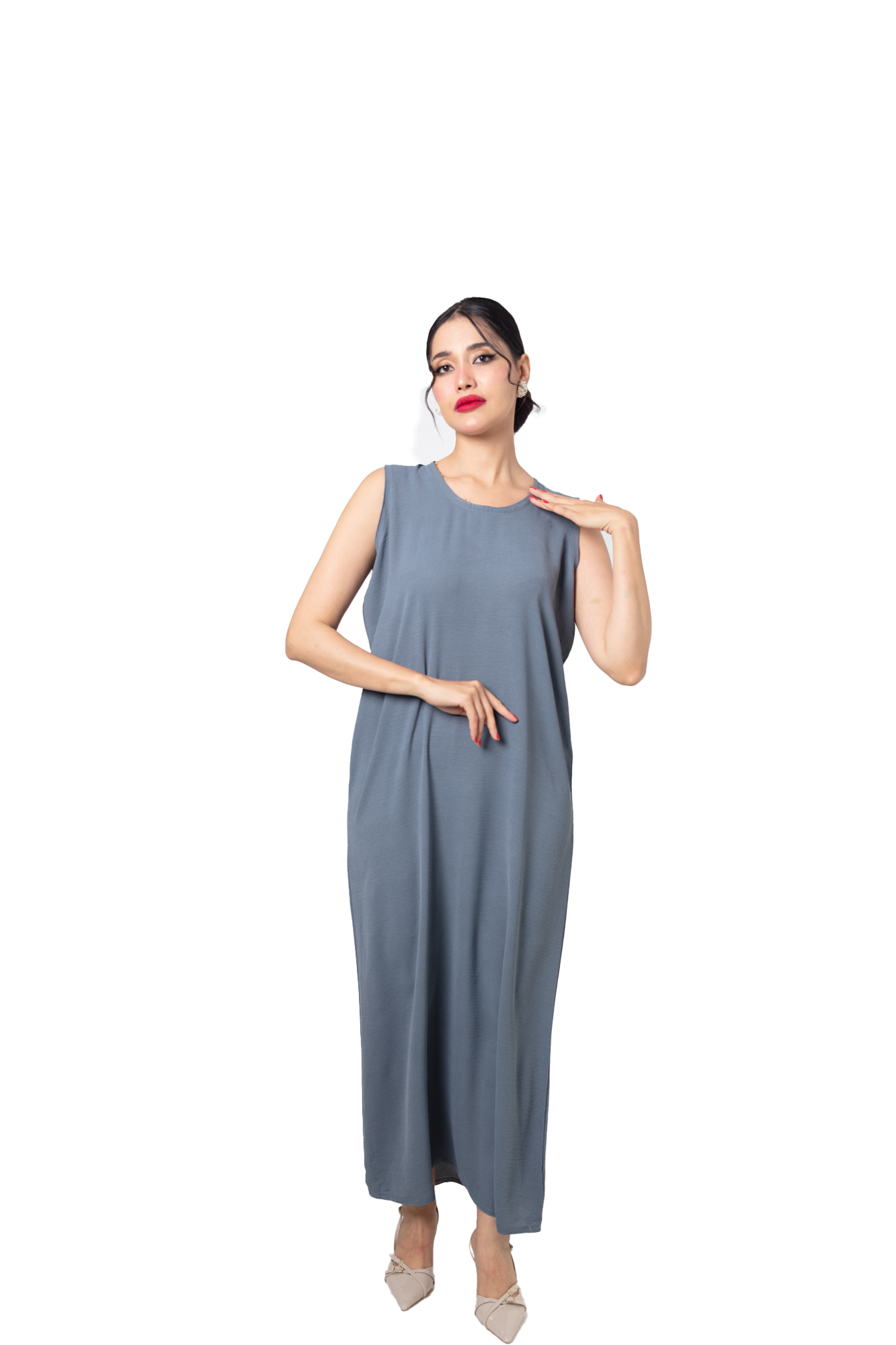 Sous-robe bleu