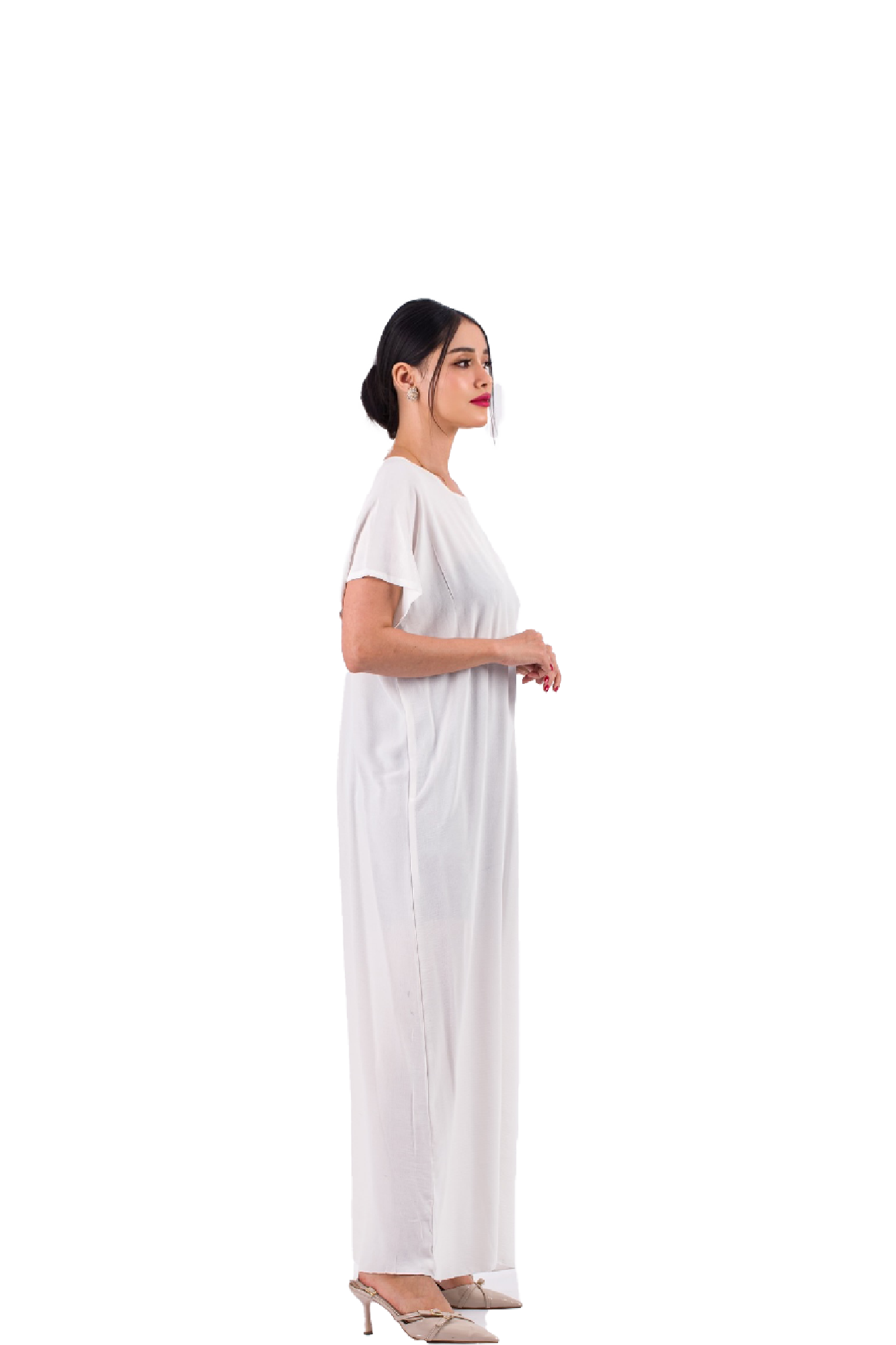 sous-robe blanche