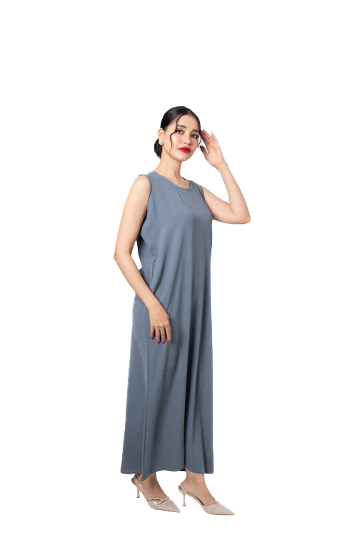 Sous-robe bleu